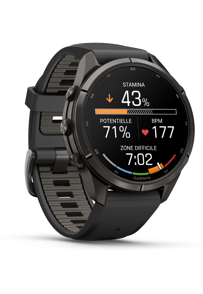 Garmin Fenix 9 Pro inReach AMOLED 43mm Sapphire Titane Carbon Gray DLC - second image