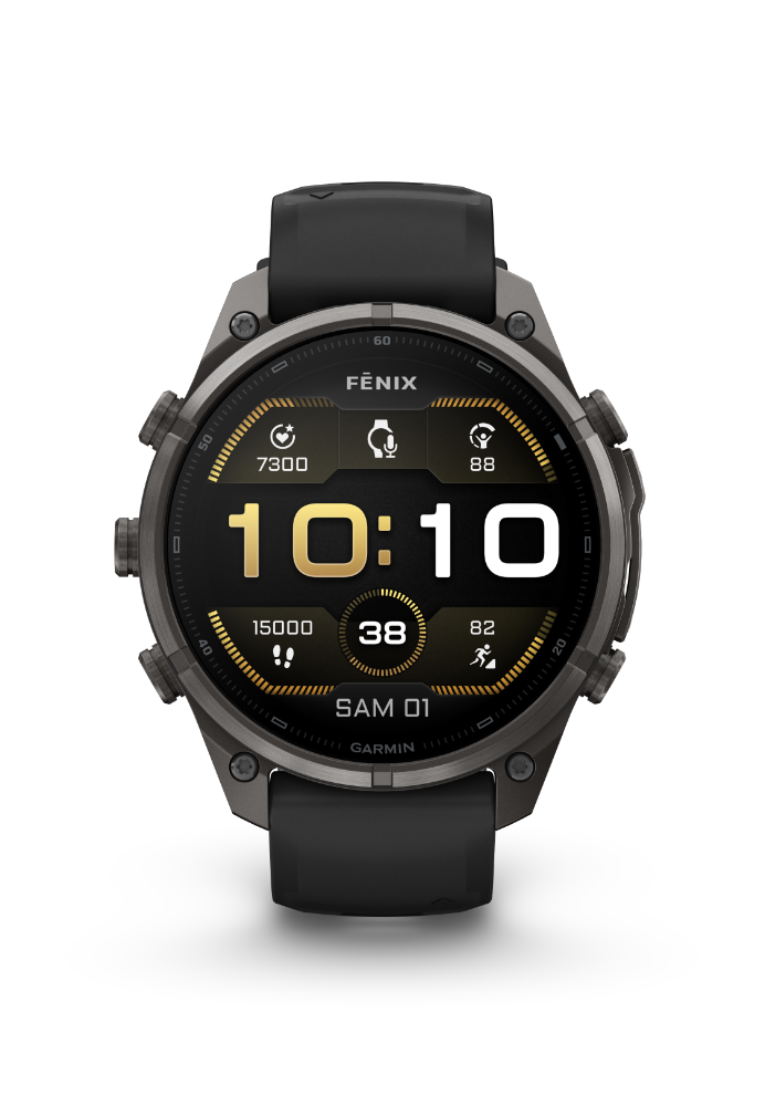 Garmin Fenix 9 Pro AMOLED 47mm Sapphire Titane Carbon Gray DLC