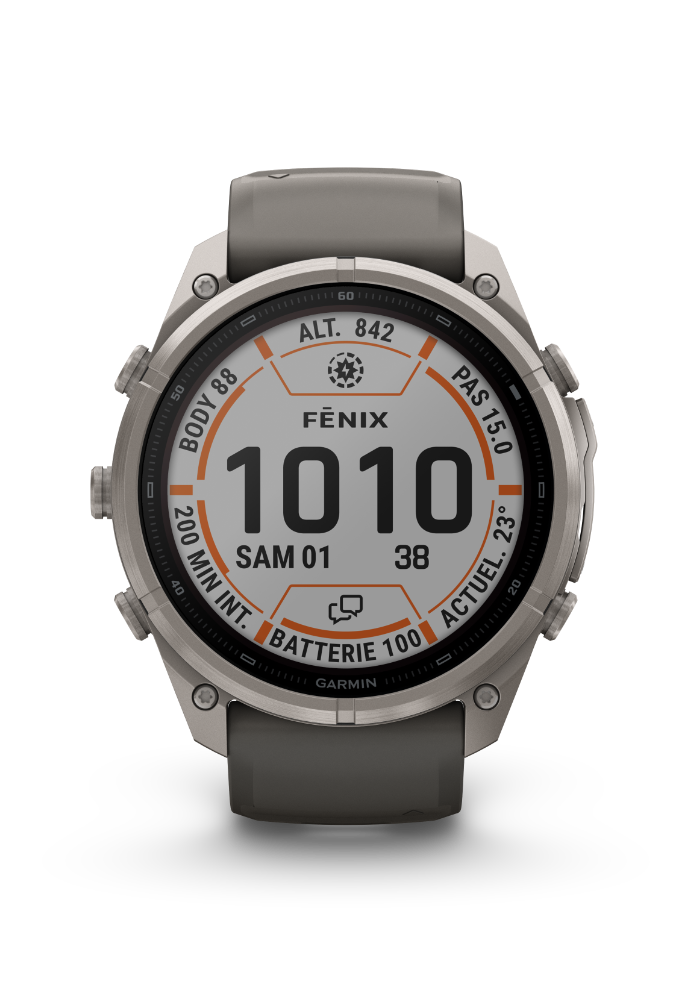 Garmin Fenix 9 Pro Solar inReach 51mm Sapphire Titanium