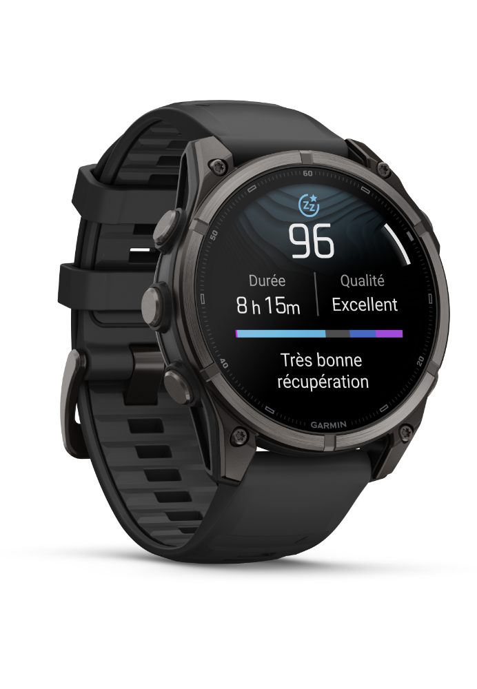 Garmin Fenix 9 AMOLED 47mm Sapphire Titane Carbon Gray DLC - second image