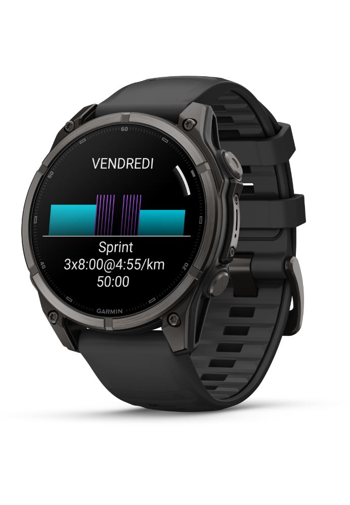 Garmin Fenix 9 AMOLED 47mm Sapphire Titane Carbon Gray DLC