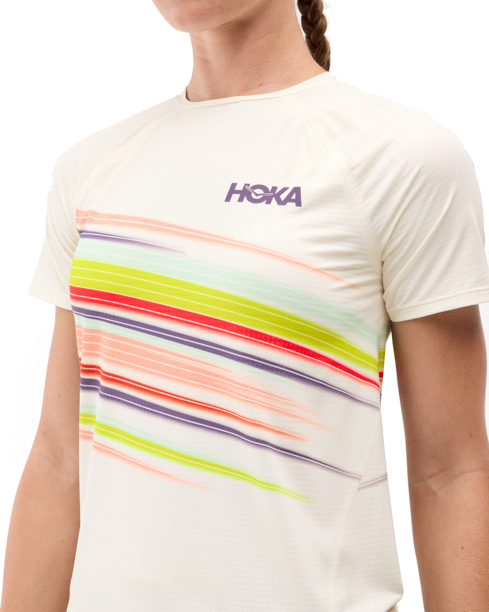 Hoka W Race Day Short Sleeve