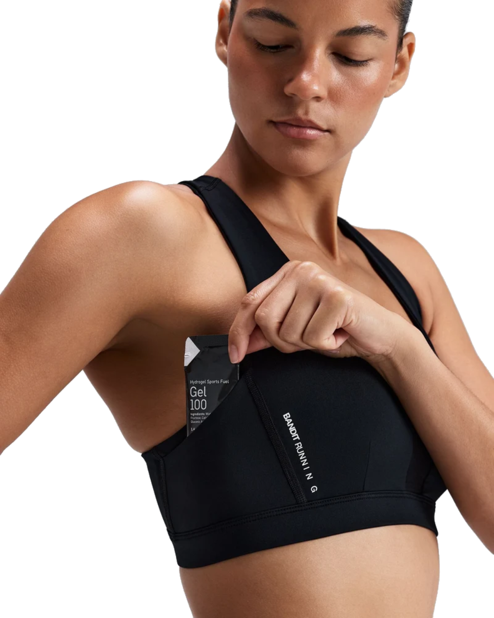 Bandit Stamina-V GeoMesh V-Neck Run Bra