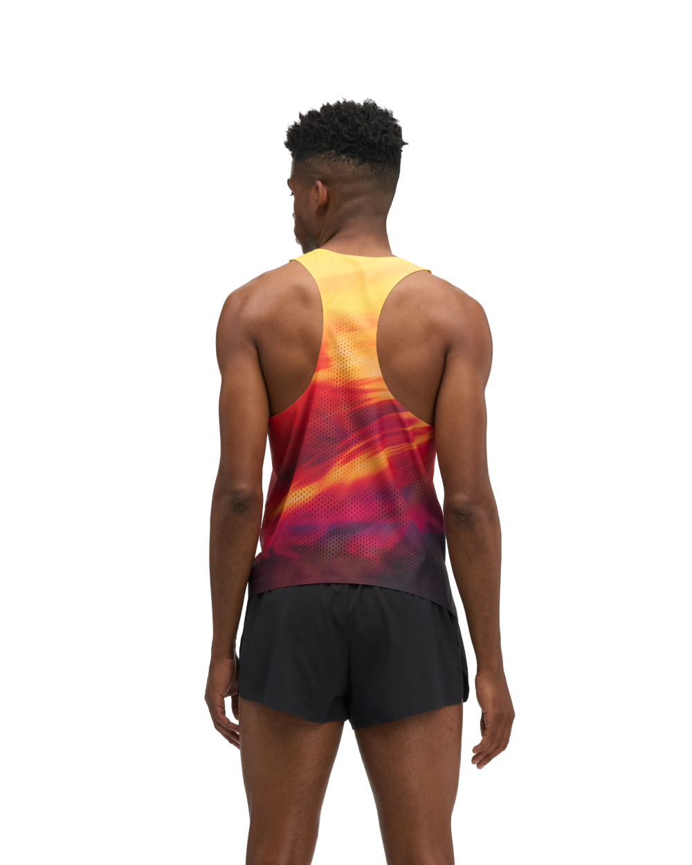 Hoka Race Day Singlet Track Print