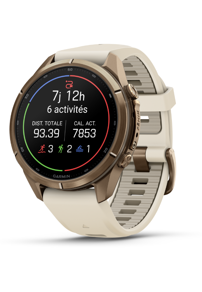 Garmin Fenix 9 Pro AMOLED 43mm Sapphire Titane Gold - second image