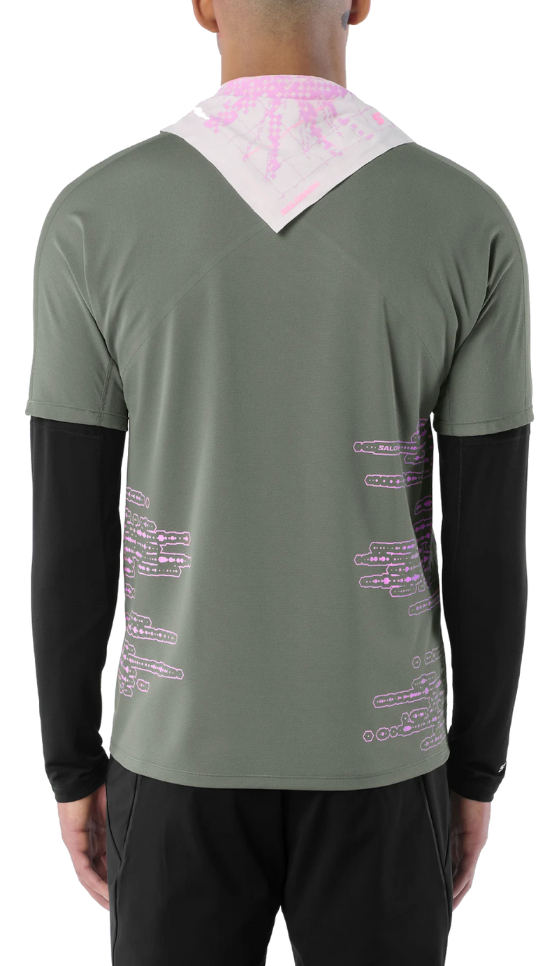 Salomon Ense Aero Ss Tee Gfx - second image