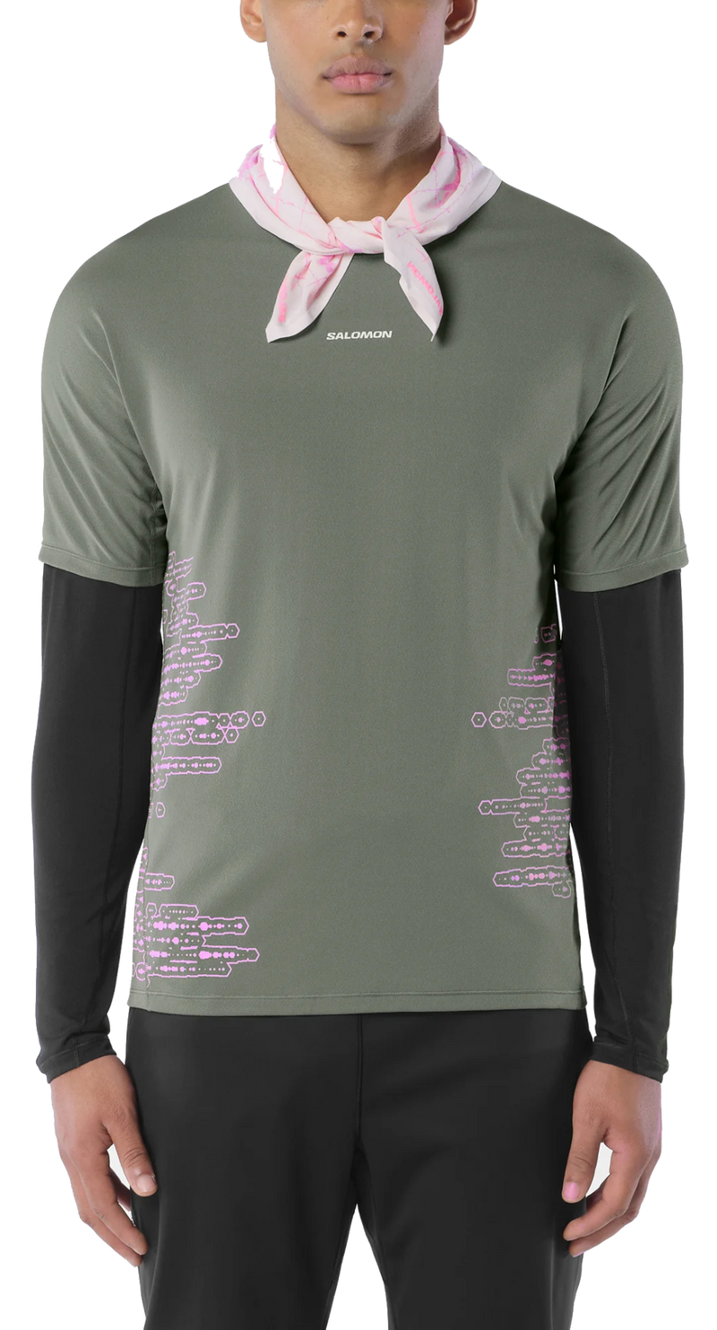 Salomon Ense Aero Ss Tee Gfx