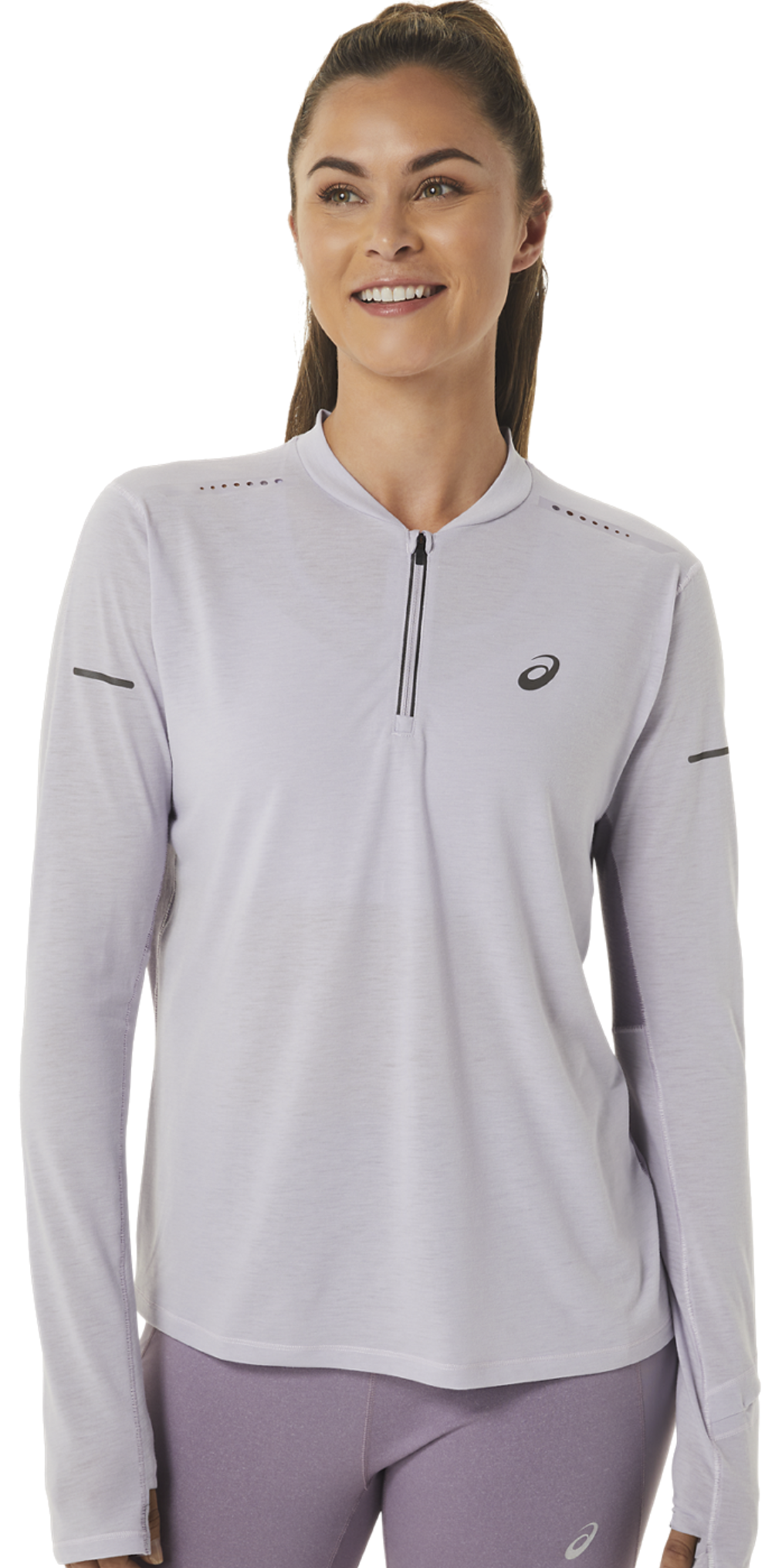 Asics Metarun 1/2 Zip Ls Top
