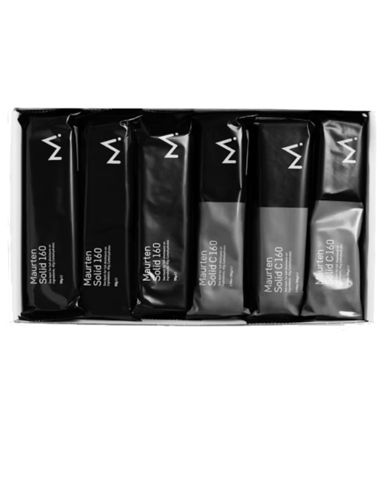 Maurten Mix Solid 160 & Solid C 160 - Box of 12
