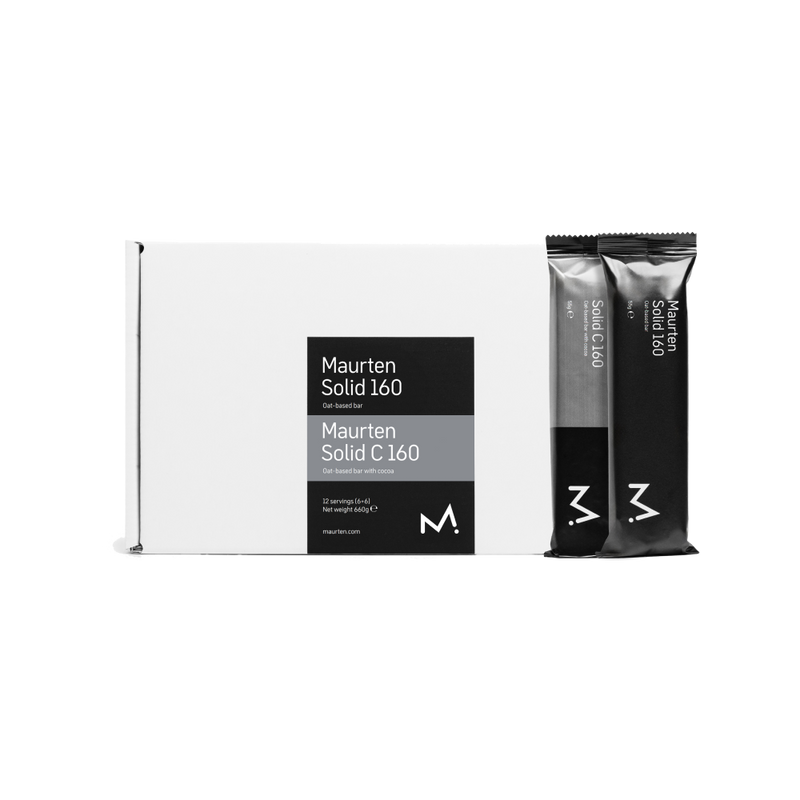 Maurten Mix Solid 160 & Solid C 160 - Box de 12