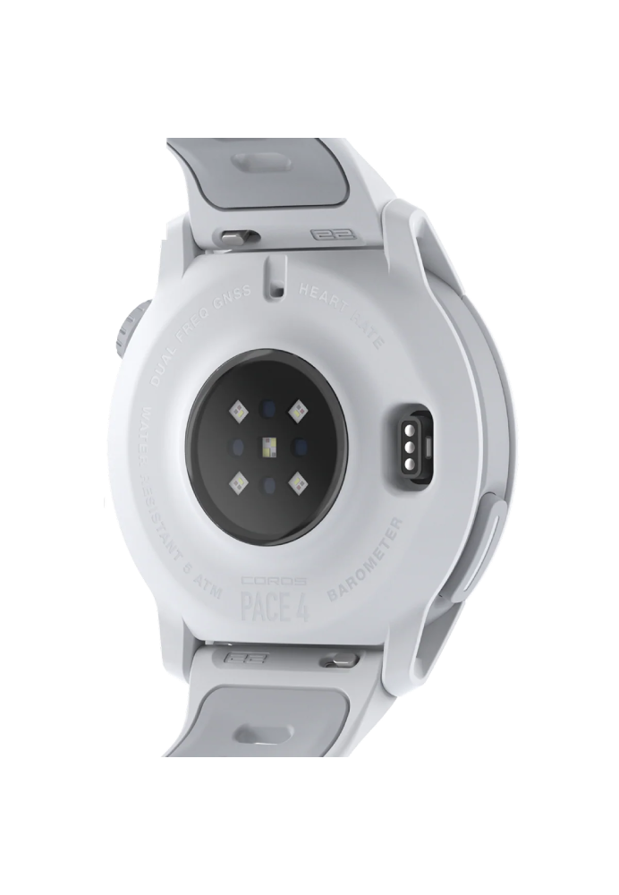 Coros Pace 4 Silicone White