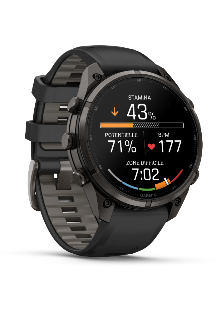 Garmin Fenix 9 Pro inReach AMOLED 47mm Sapphire Titane Carbon Gray DLC - second image