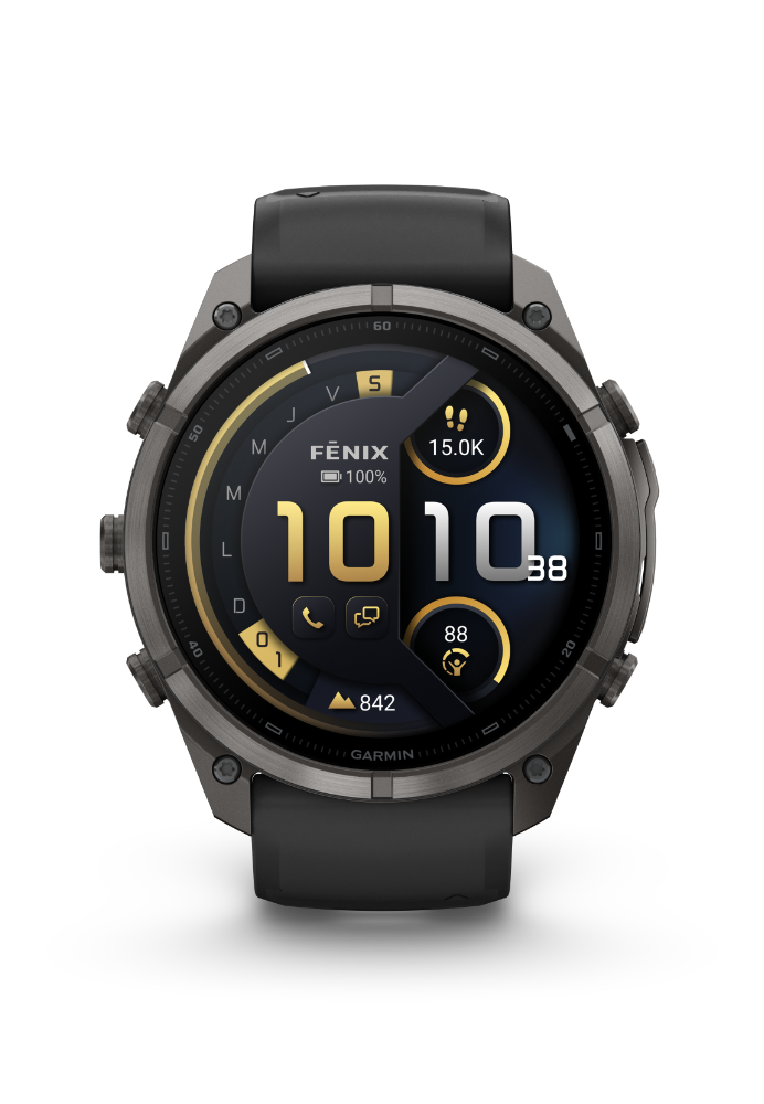 Garmin Fenix 9 Pro inReach AMOLED 51mm Sapphire Titane Carbon Gray DLC