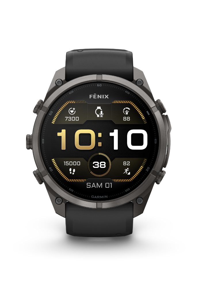 Garmin Fenix 9 Pro AMOLED 51mm Sapphire Titane Carbon Gray DLC