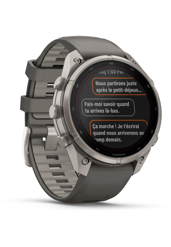 Garmin Fenix 9 Pro Solar inReach 47mm Sapphire Titanium - second image
