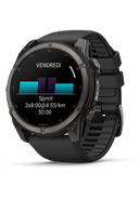 Garmin Fenix 9 AMOLED 51mm Sapphire Titane Carbon Gray DLC
