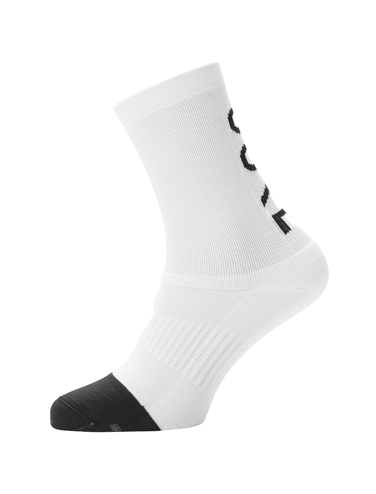 CHAUSSETTES M MID BRAND WHITE/