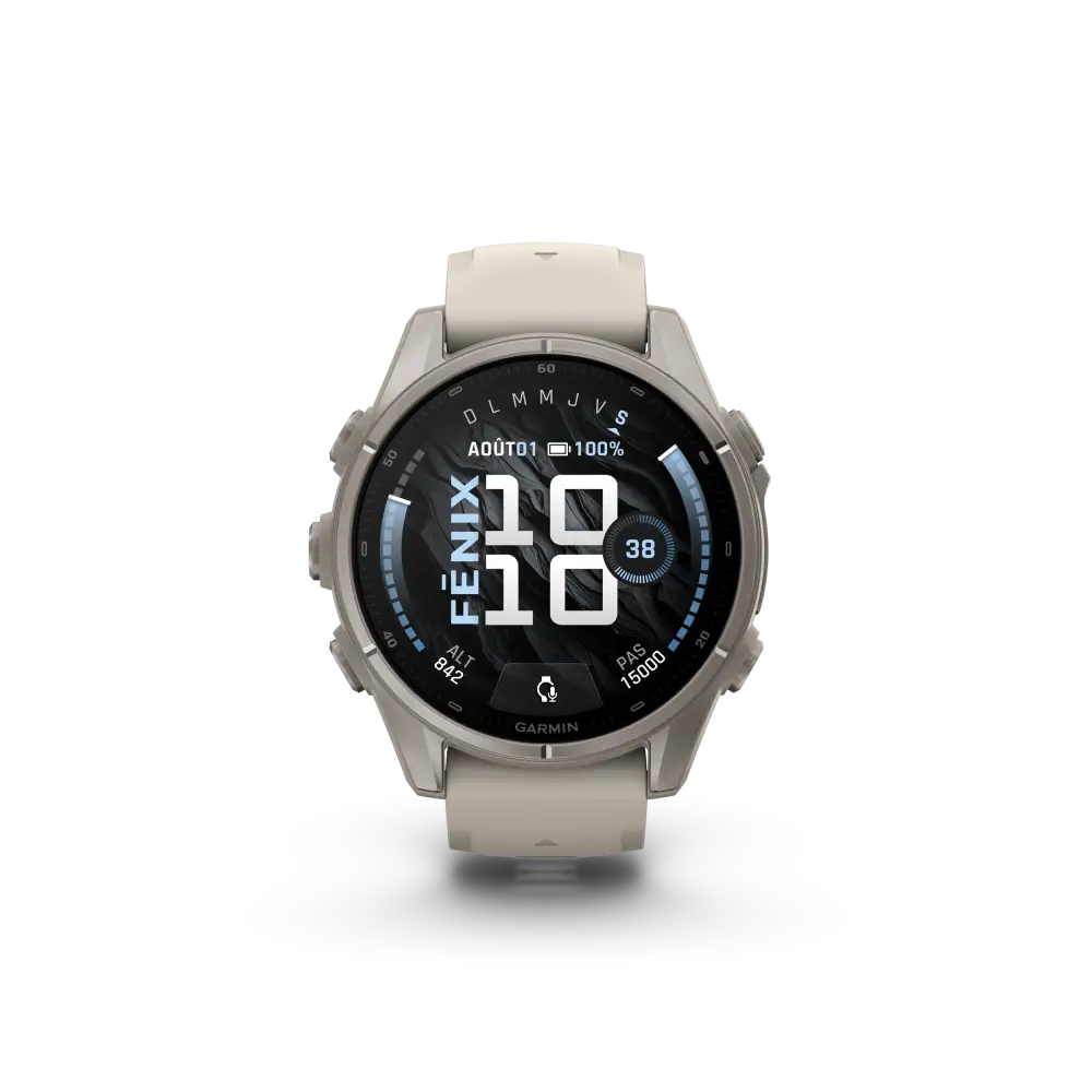 Garmin Fenix 9 AMOLED 43mm Sapphire Titanium
