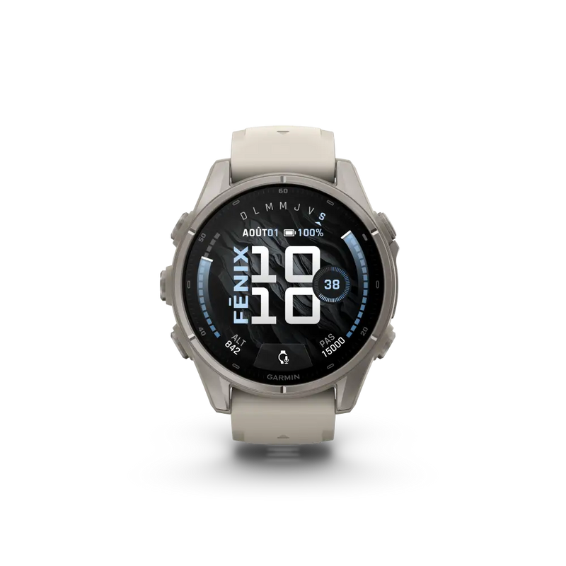 Garmin Fenix 9 AMOLED 43mm Sapphire Titanium