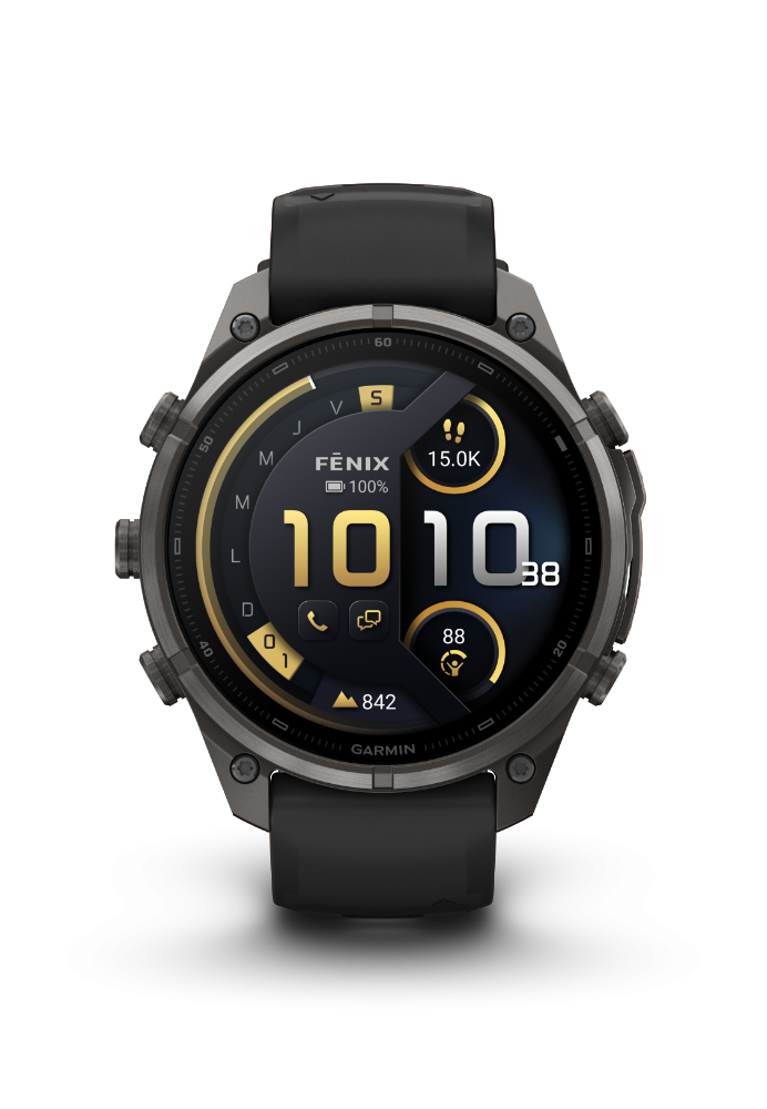 Garmin Fenix 9 Pro inReach AMOLED 47mm Sapphire Titane Carbon Gray DLC