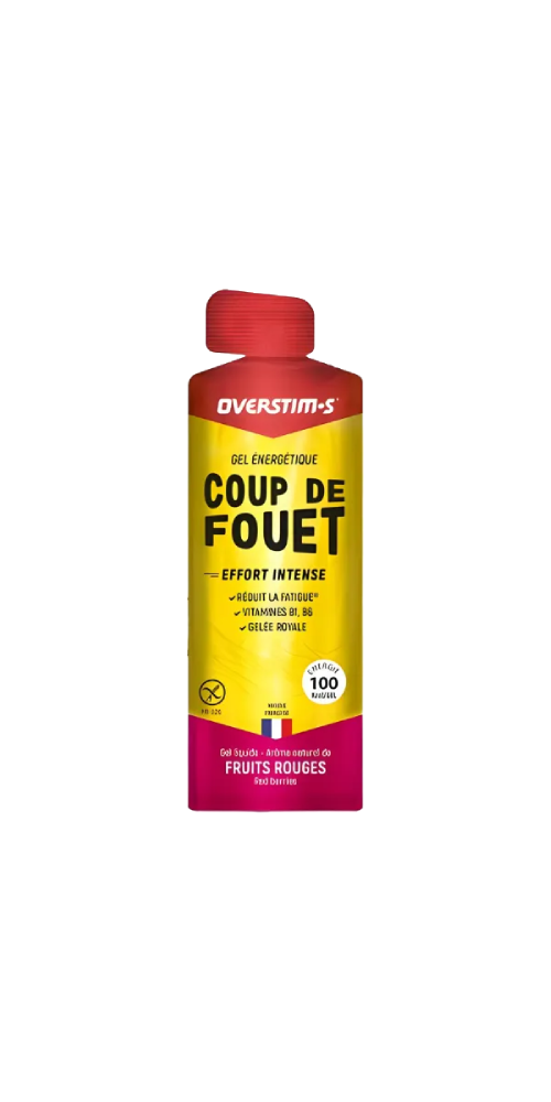 Overstims Gel Coup De Fouet Fruits Rouges