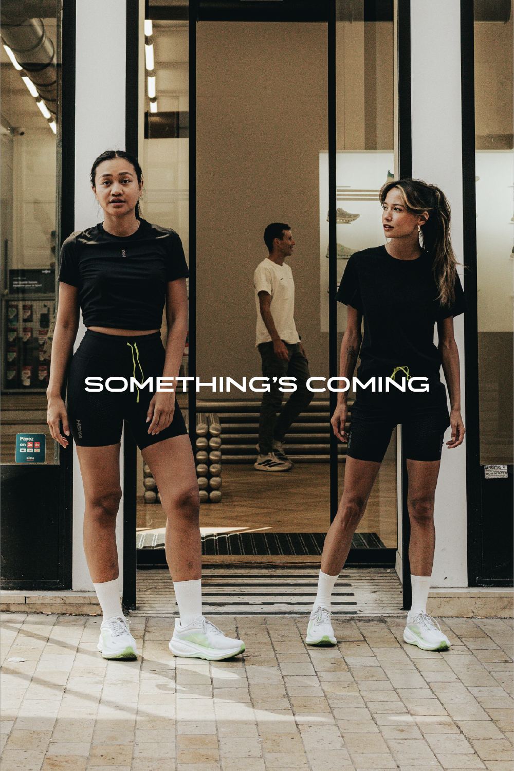 SOMETHING'S COMING
