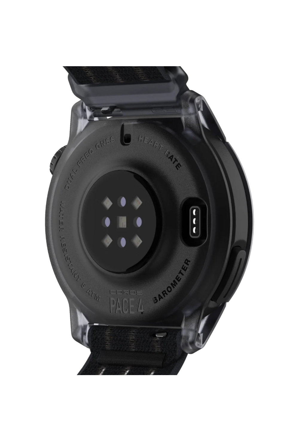 Coros Pace 4 Nylon Black Crystal