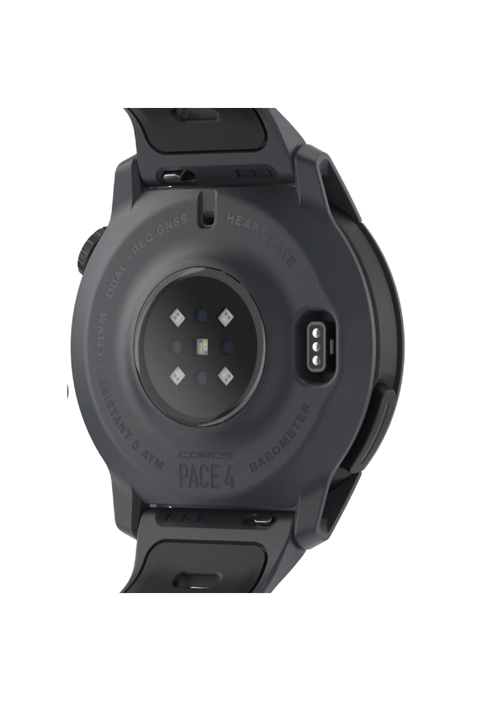 Coros Pace 4 Silicone Black