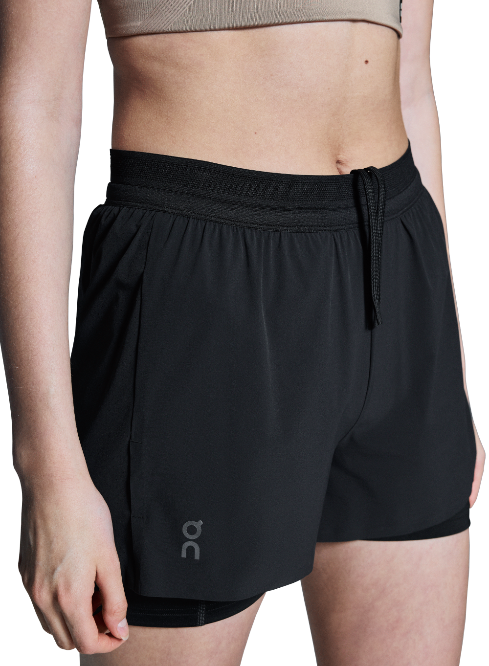 On Running 3 In Performance 2/1 Shorts