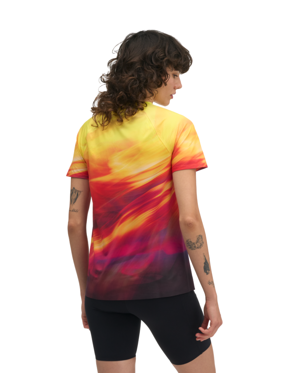 Hoka Race Day Short Sleeve Track Print
