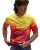 Hoka Race Day Short Sleeve Track Print