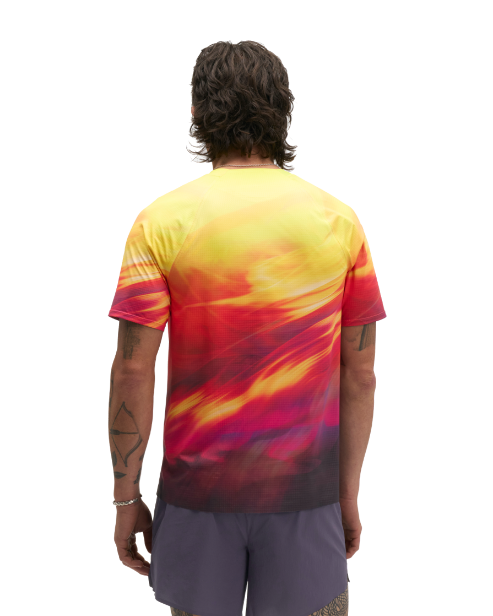 Hoka Race Day Short Sleeve Track Print