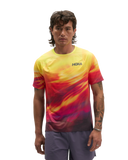 Hoka Race Day Short Sleeve Track Print