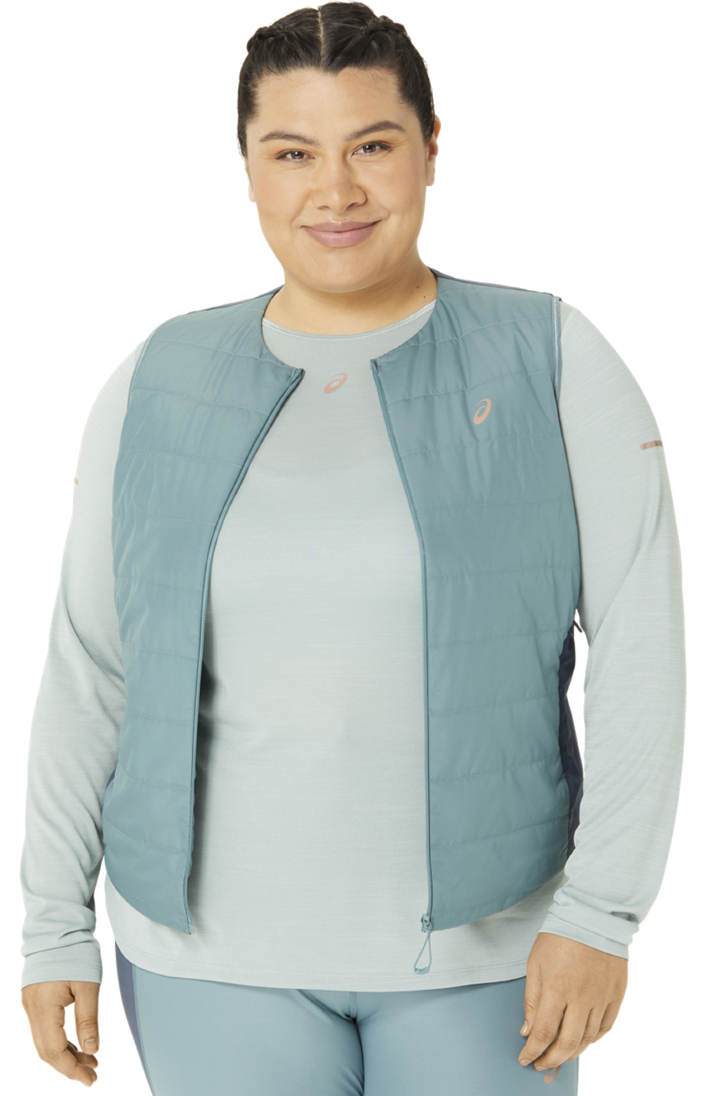 Vetements de running et trail Asics pour femme Quatorze Running