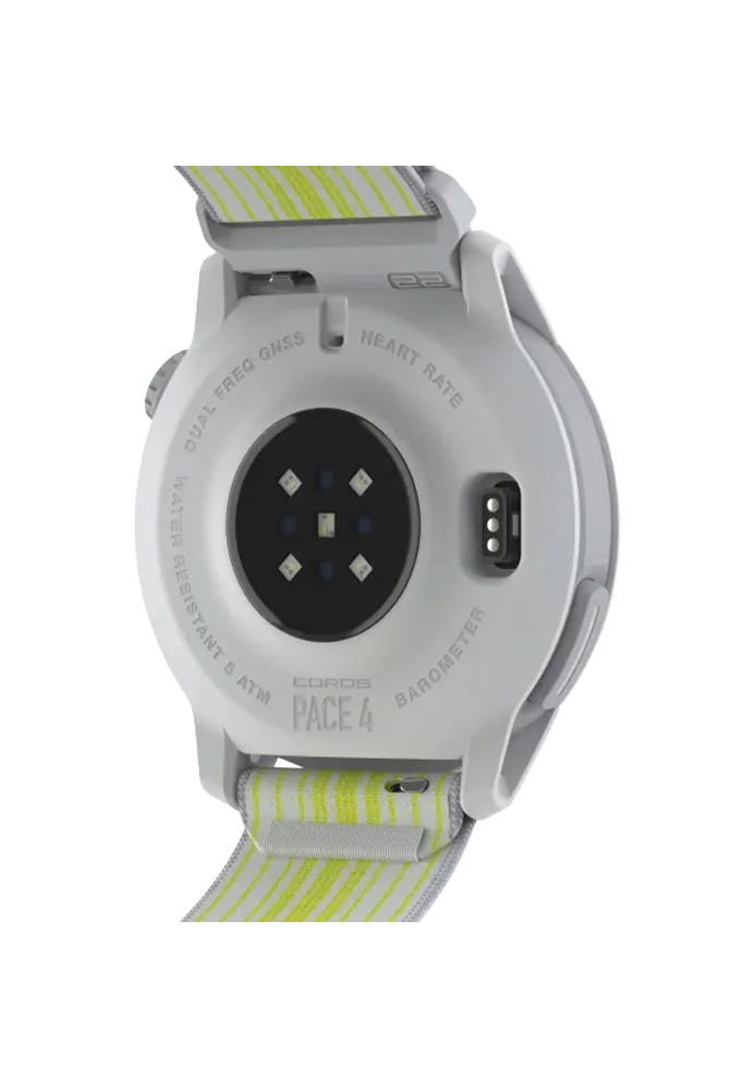 Coros Pace 4 Nylon White